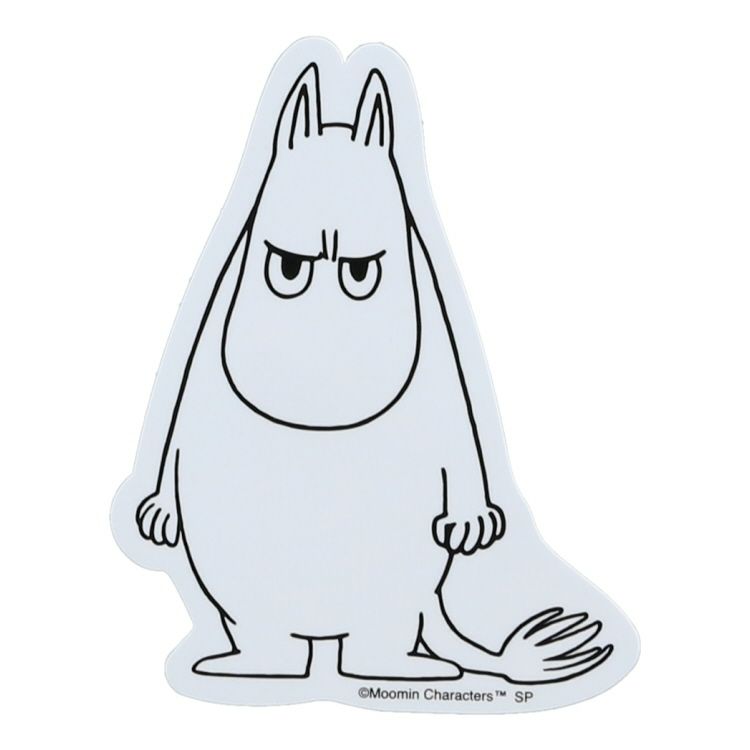 ムーミ★ キャラクターステッカー（ムーミン/アングリー）MM2393 - MOOMIN