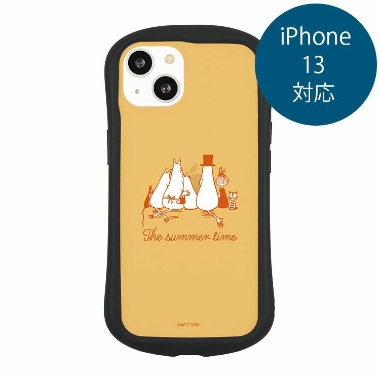 iPhone 混合透明保护壳 [兼容 iPhone13]（夏日时光/姆明家族）MMN-105B