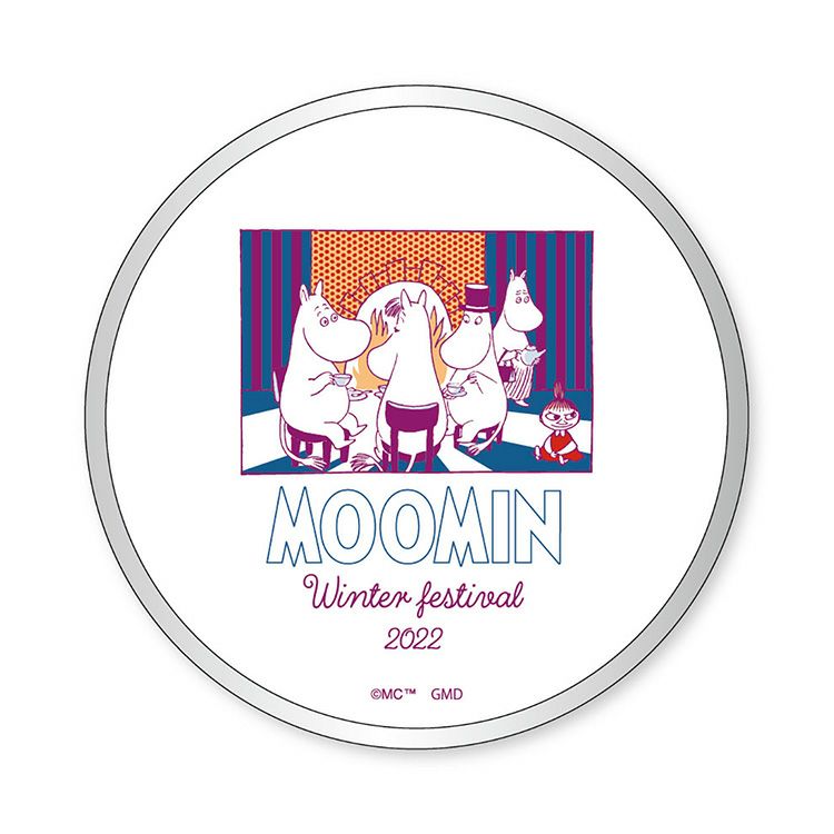 Qiワイヤレスチャージャー（Winter festival/暖炉）MMN-135A - MOOMIN SHOP