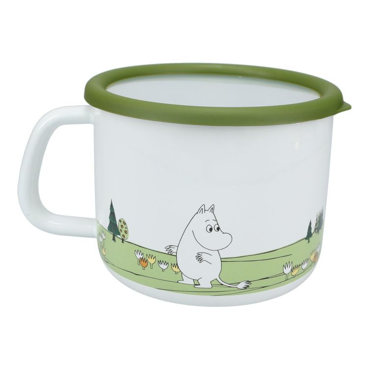 14cmストックポット MTG14MP（ムーミンオリーブ） - MOOMIN SHOP