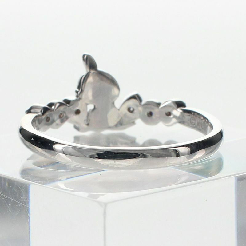 Little My Brown Stone Ring (Size 15) MLRSL001M <Order item>
