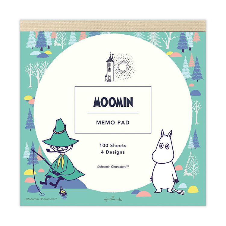 メモ（Little Happiness/グリーン）826093 - MOOMIN SHOP