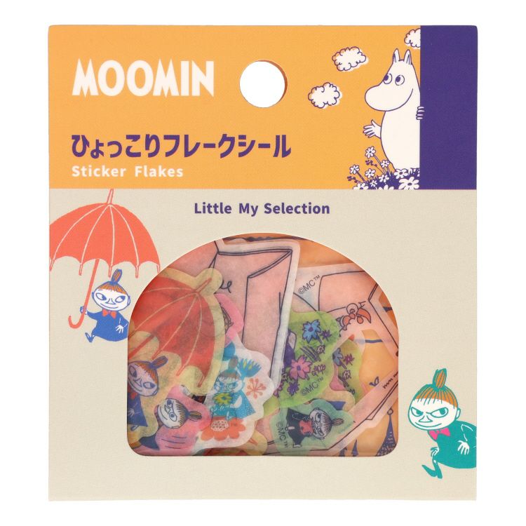 ひょっこりフレークシール（ミイがいっぱい）MOFS007 - MOOMIN SHOP