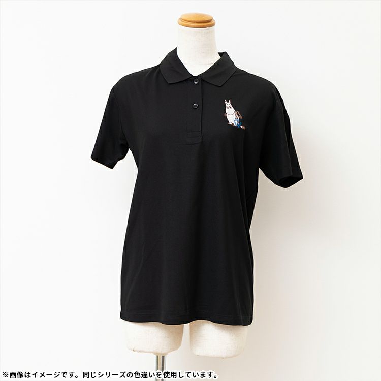 レディースポロシャツ Lサイズ（スナフキン/WH）MM-8223