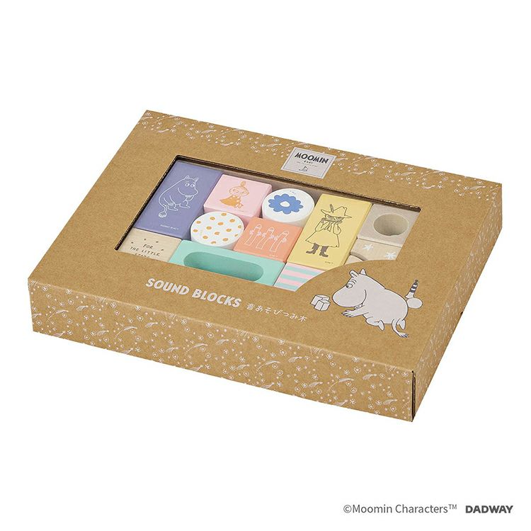 MOOMINBABY DADWAY 音あそびつみ木 TYMB015980000 - MOOMIN SHOP