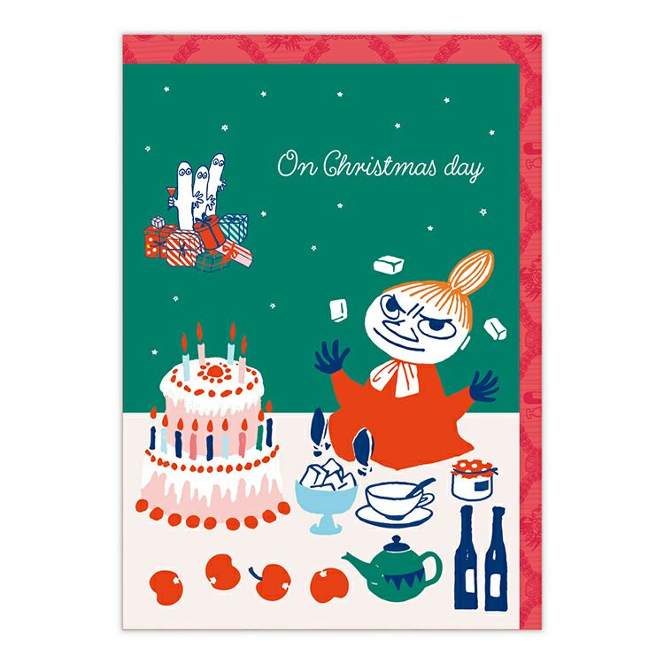 オルゴールカード（クリスマス/リトルミイⅡ）828127【航空便不可】