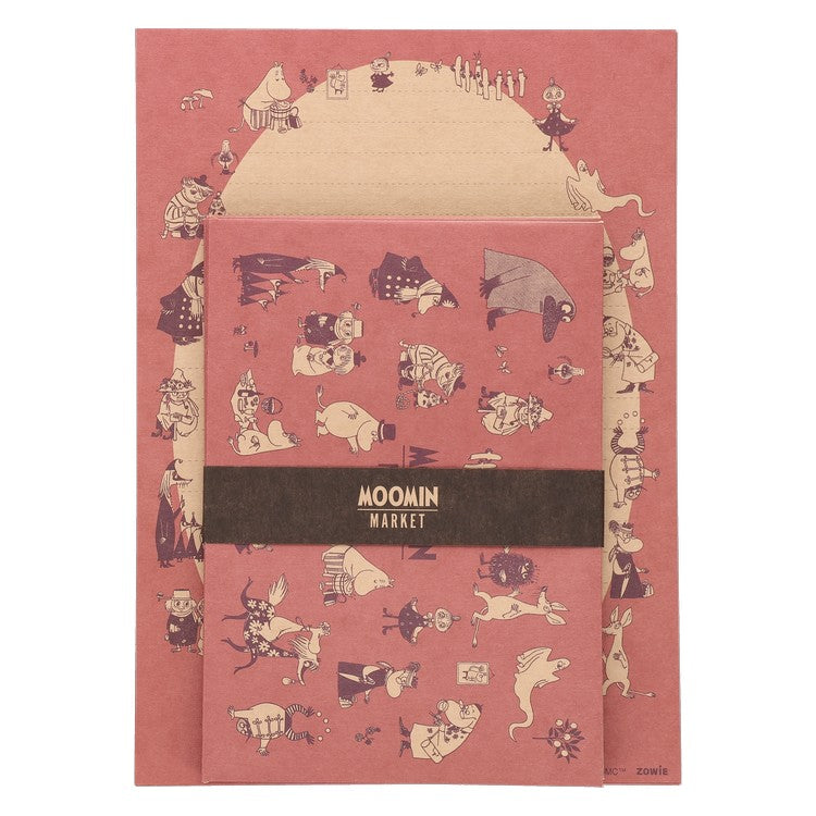 レターセット（ピンク）【ムーミンマーケット2025】