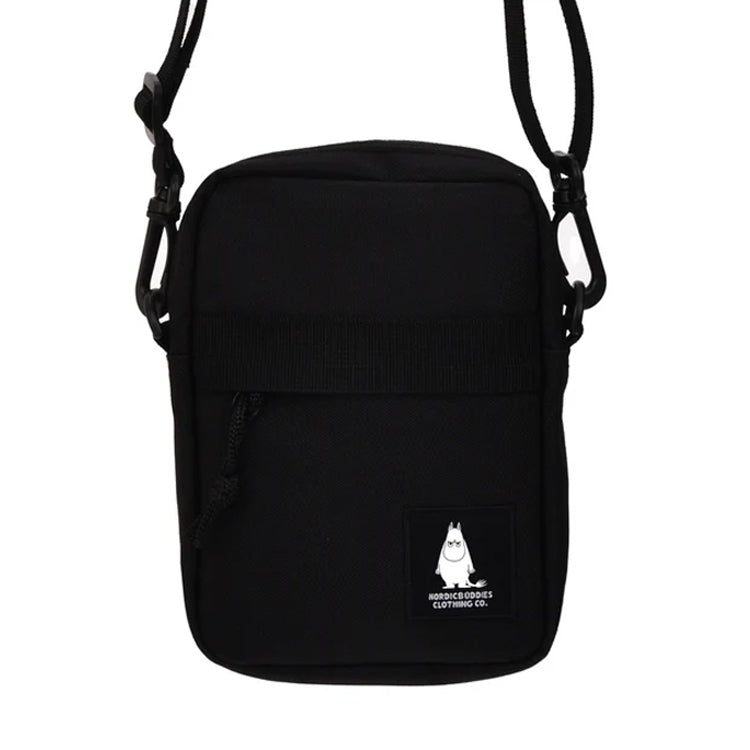 NordicBuddies トラベルクロスボディバッグ（アングリームーミン/ブラック）MOOMIN6E