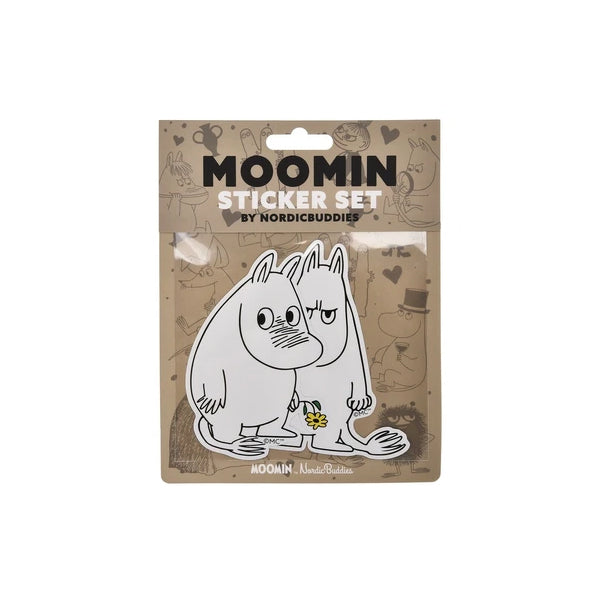 NordicBuddies ステッカーセット（アングリームーミン）MOOMIN67E