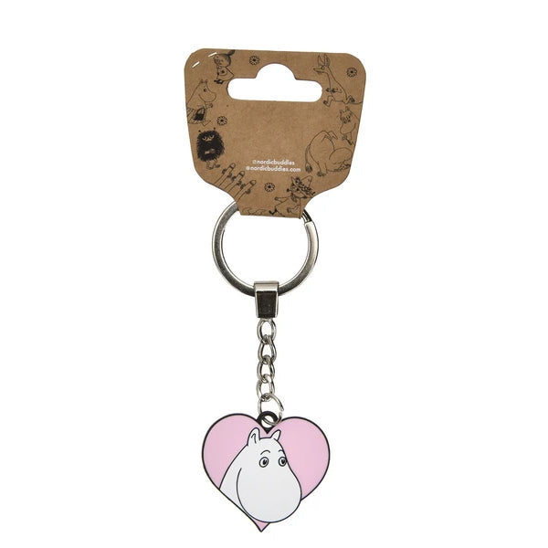 NordicBuddies ビッグキャラクターキーリング（ムーミン/ハート）MOOMIN123E