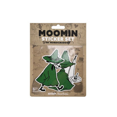 NordicBuddies ステッカーセット（スナフキン/フォーレストグリーン