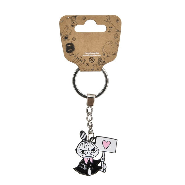 NordicBuddies ビッグキャラクターキーリング（リトルミイ/ハート）LMY123D
