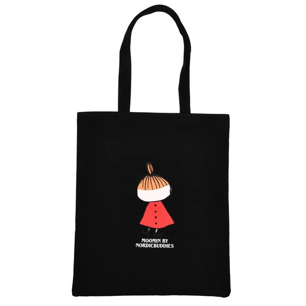 NordicBuddies トートバッグ（ブラック/リトルミイ）LMY2D