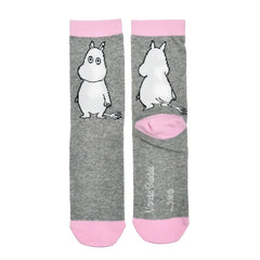 BERLUTI プリントソックス グレー/ピンク 箱付き NordicBuddies クラシックソックス（グレー/ピンク）MOOMIN38W