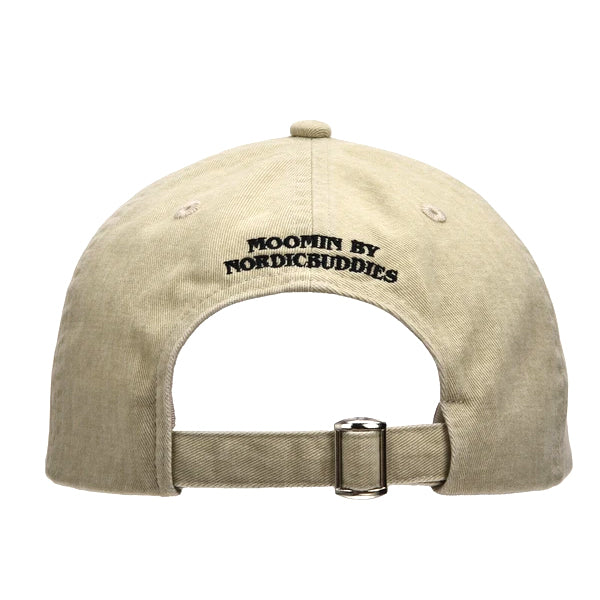 NordicBuddies ウォッシュドダディキャップ（ベージュ/ムーミン）MOOMIN90K