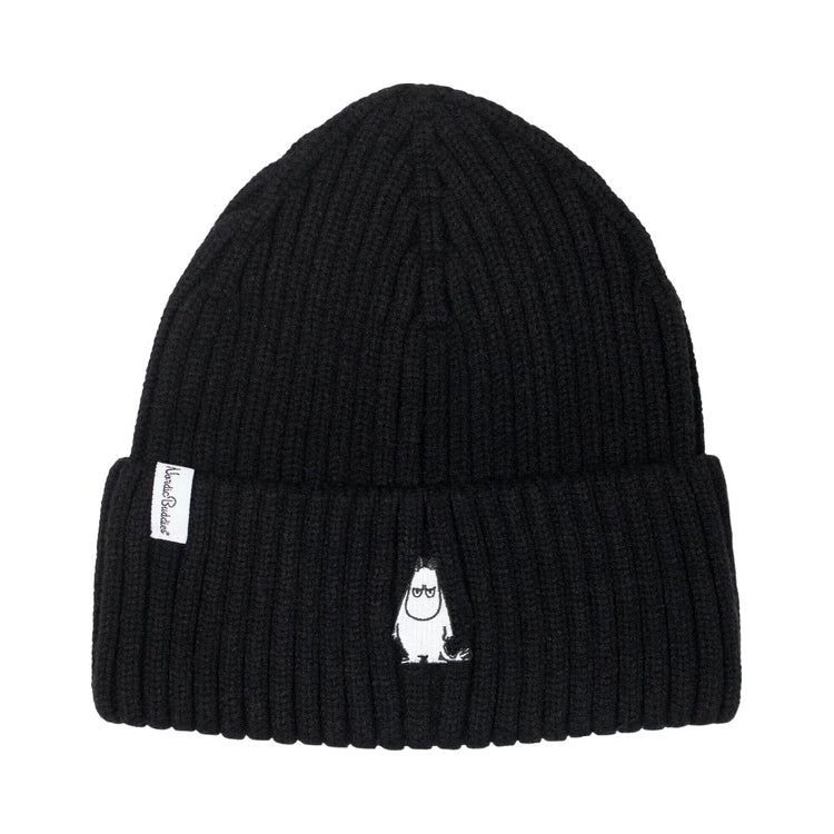 NordicBuddies 刺しゅうビーニー（ブラック/アングリームーミン
