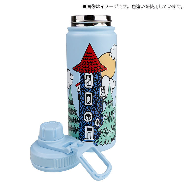 Nordicbuddies ステンレス製保温ボトル（ムーミン/たたずむ/ベージュ）MOOMIN100K