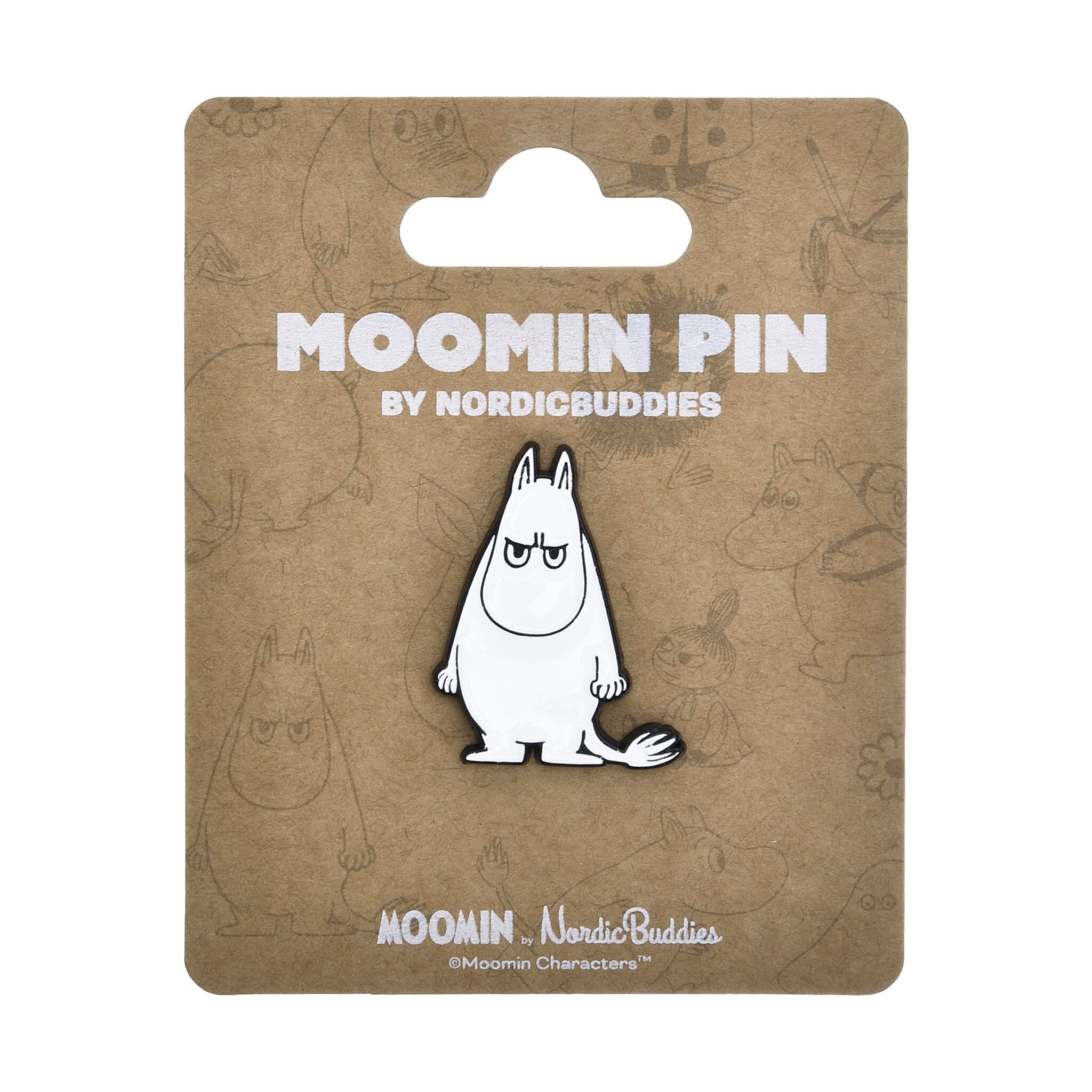 Nordicbuddies ピンバッジ（アングリームーミン）MPIN1 - MOOMIN SHOP