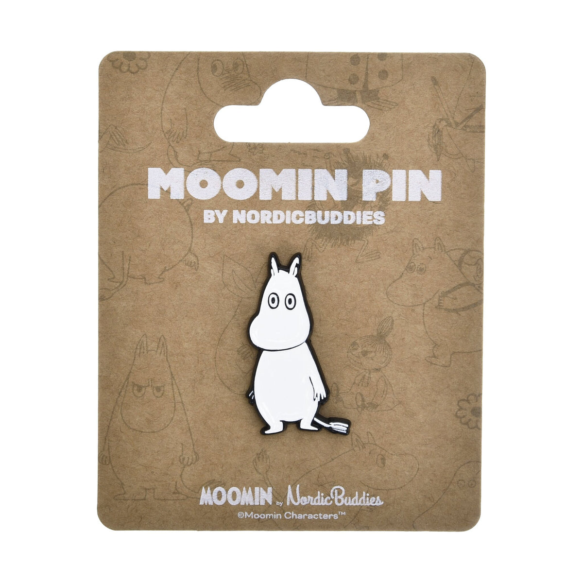 Nordicbuddies ピンバッジ（ムーミン/たたずむ）MPIN13