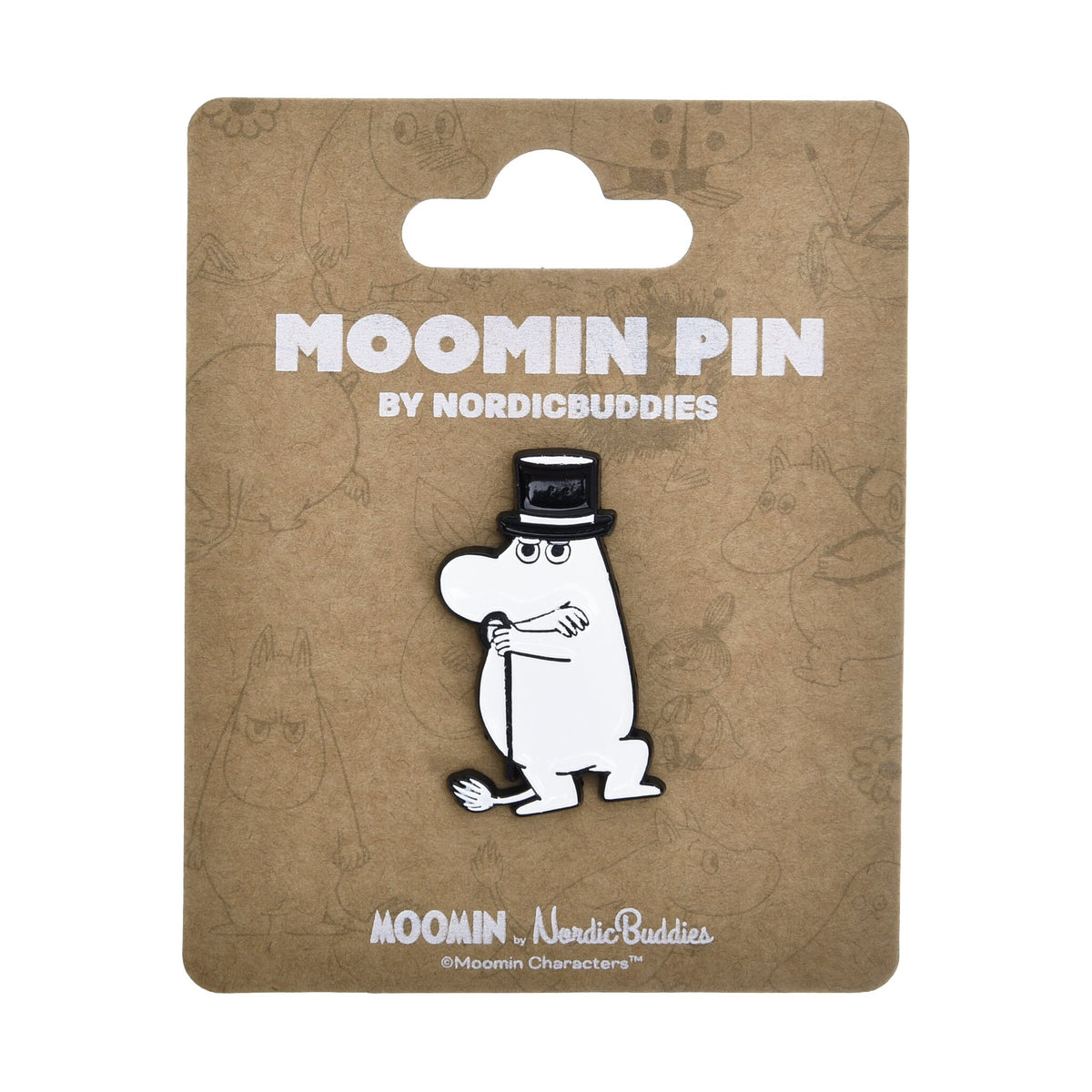 Nordicbuddies ピンバッジ（ムーミンパパ）MPIN16