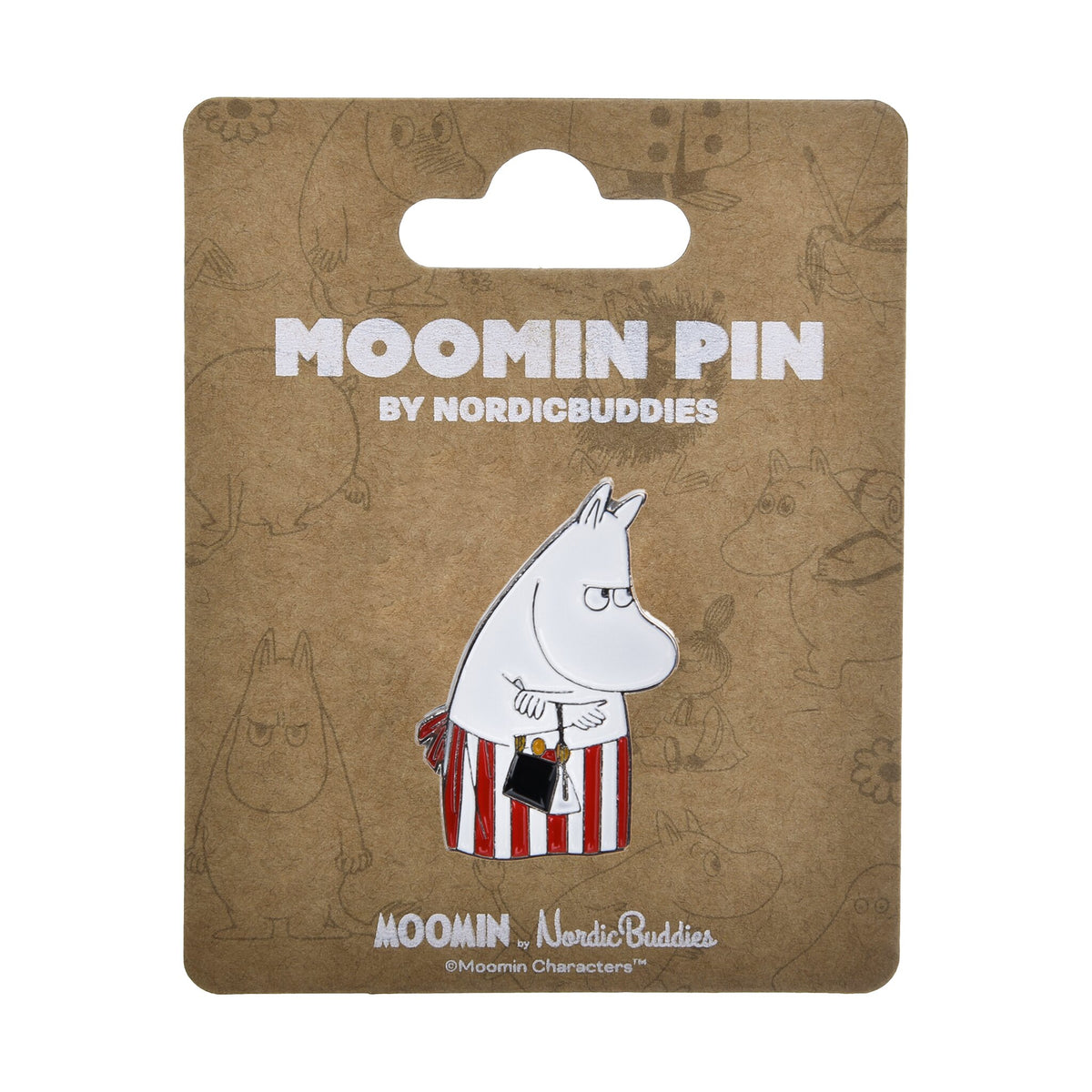 Nordicbuddies ピンバッジ（ムーミンママ）MPIN37