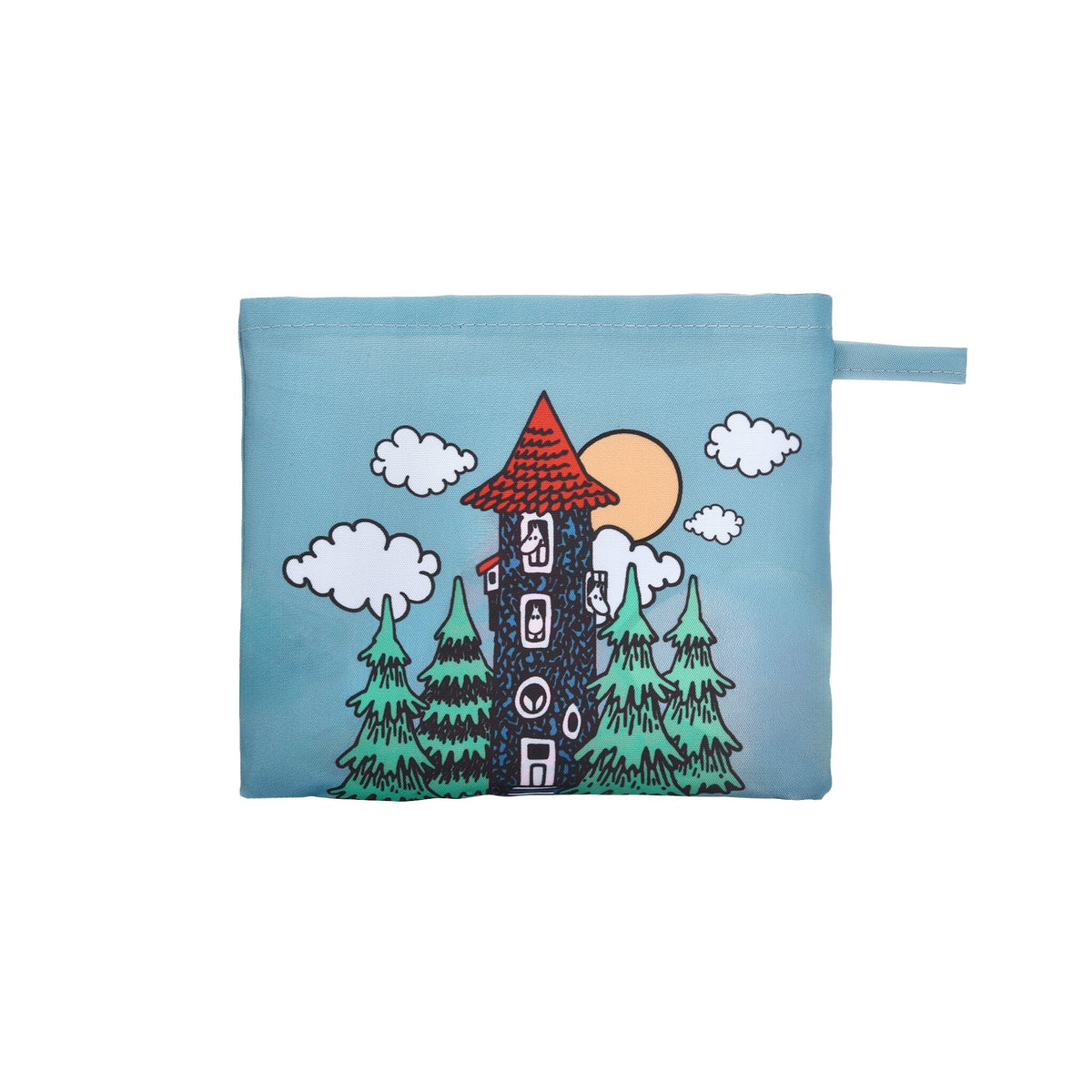 Nordicbuddies ショッピングバッグ（ムーミンハウス/ブルー）MOOMIN122E