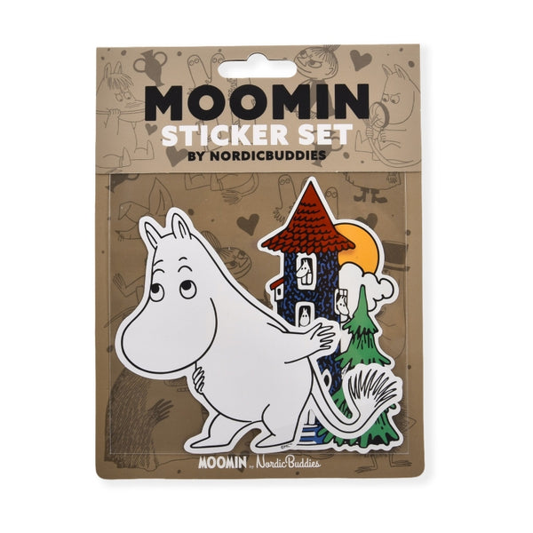 ムーミン　写真 NordicBuddies ステッカーセット（ムーミンやしき/ムーミン）MOOMIN67K