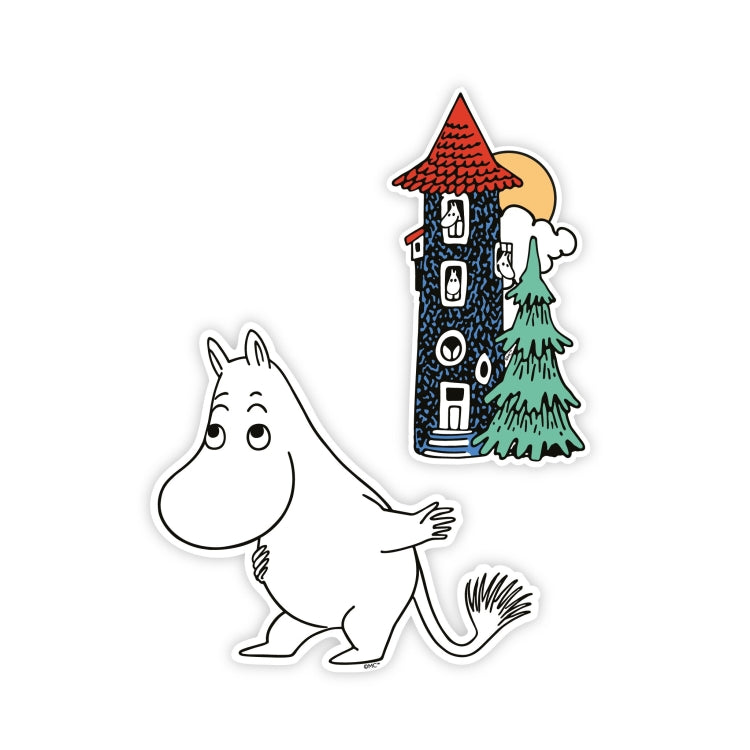 5月下旬頃お届け予定＊NordicBuddies ステッカーセット（ムーミンやしき/ムーミン）MOOMIN67K＜予約商品＞