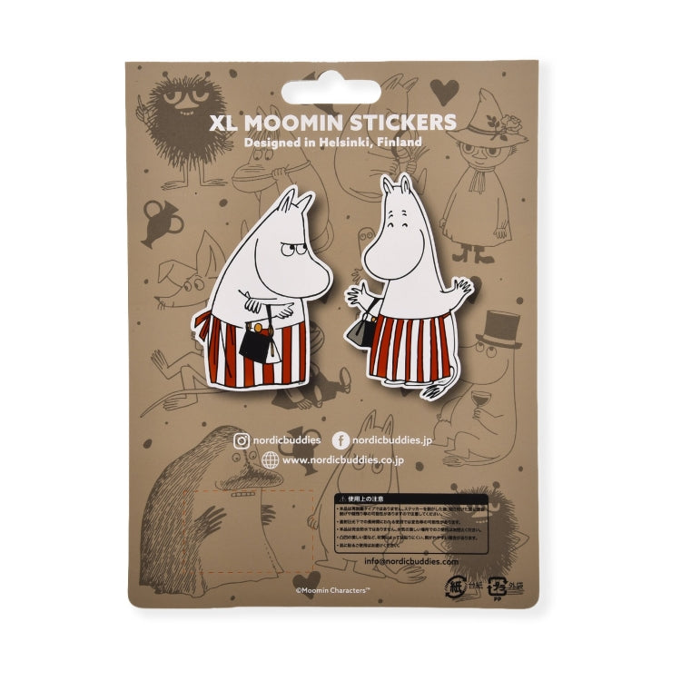 5月下旬頃お届け予定＊NordicBuddies ステッカーセット（ムーミンママ）MMAMMA67A＜予約商品＞