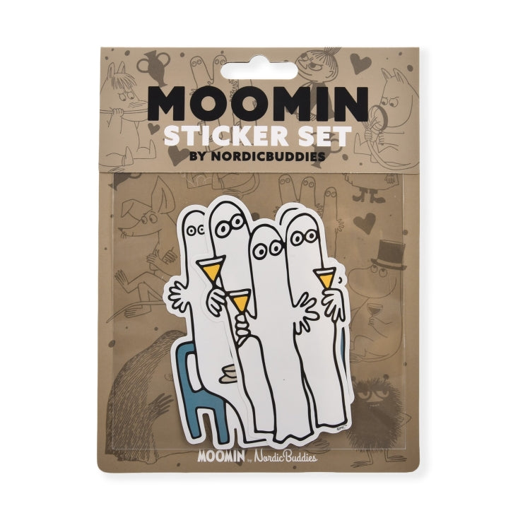 NordicBuddies ステッカーセット（ニョロニョロ）HATT67A - MOOMIN SHOP