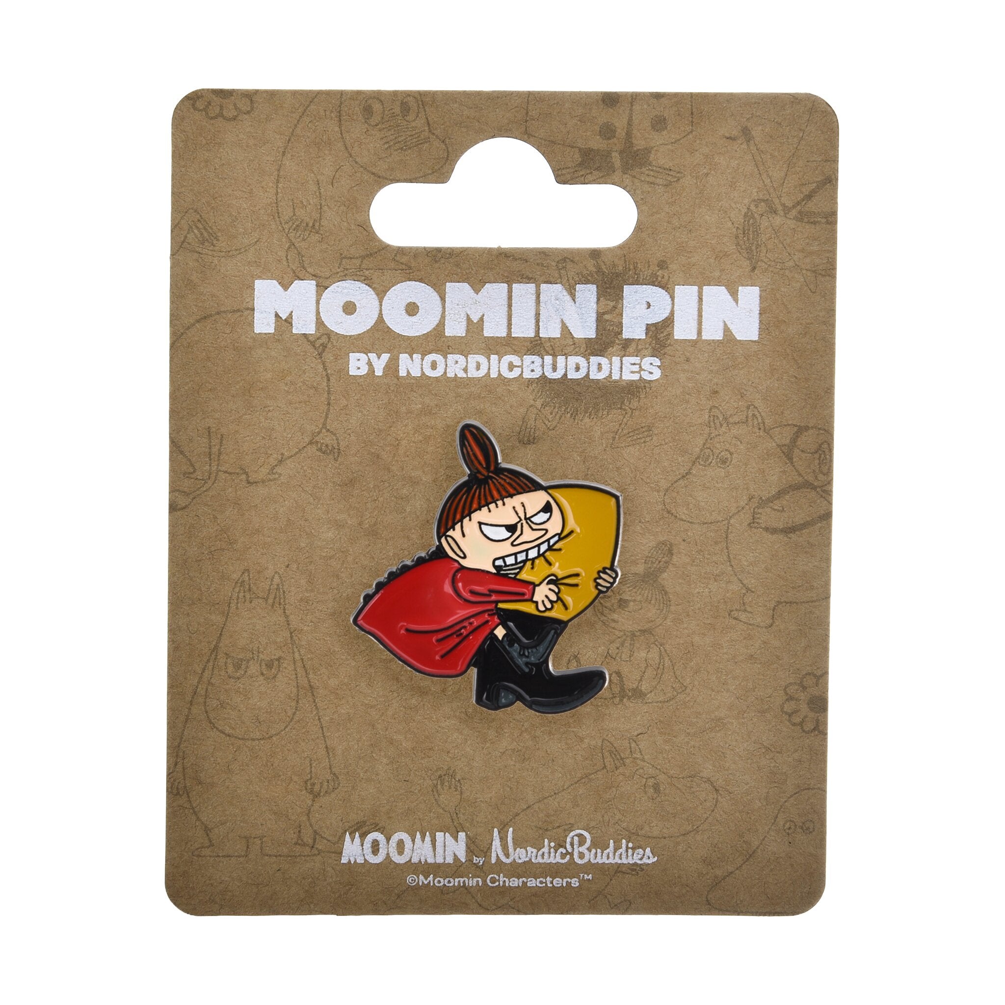 Nordicbuddies ピンバッジ（リトルミイ/かみつき）MPIN38 - MOOMIN SHOP