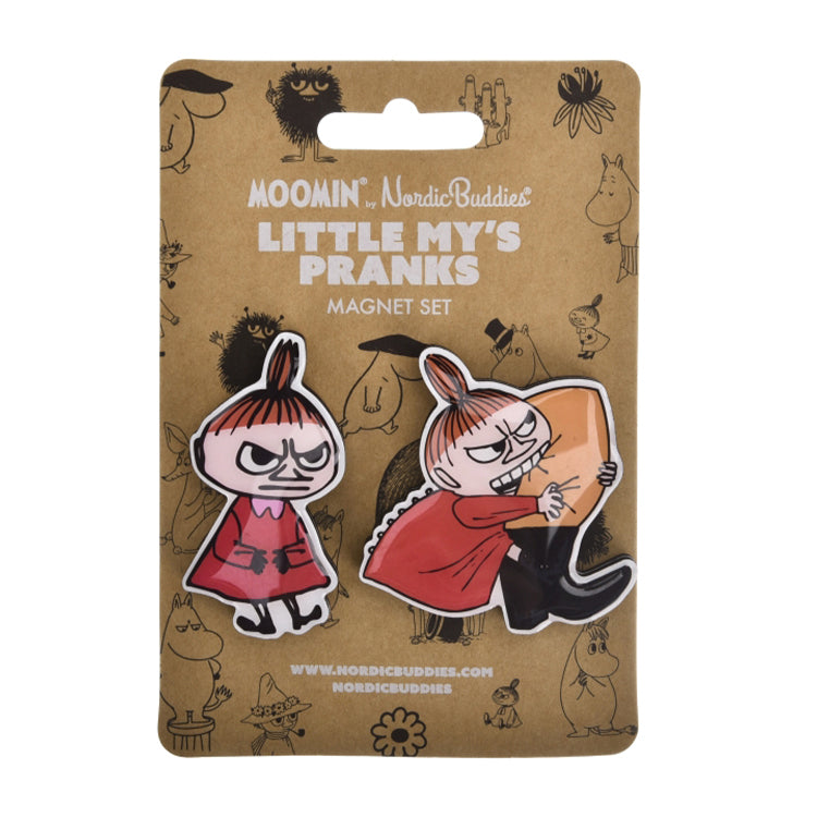 5月下旬頃お届け予定＊NordicBuddies キャラクターマグネット（リトルミイ/おこりんぼ）LMY119E【航空便不可】＜予約商品＞