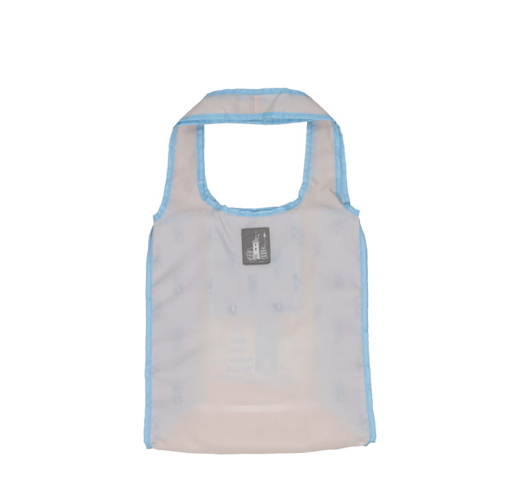 ポケッタブルエコバッグ（ムーミンやしき/BEG）3794