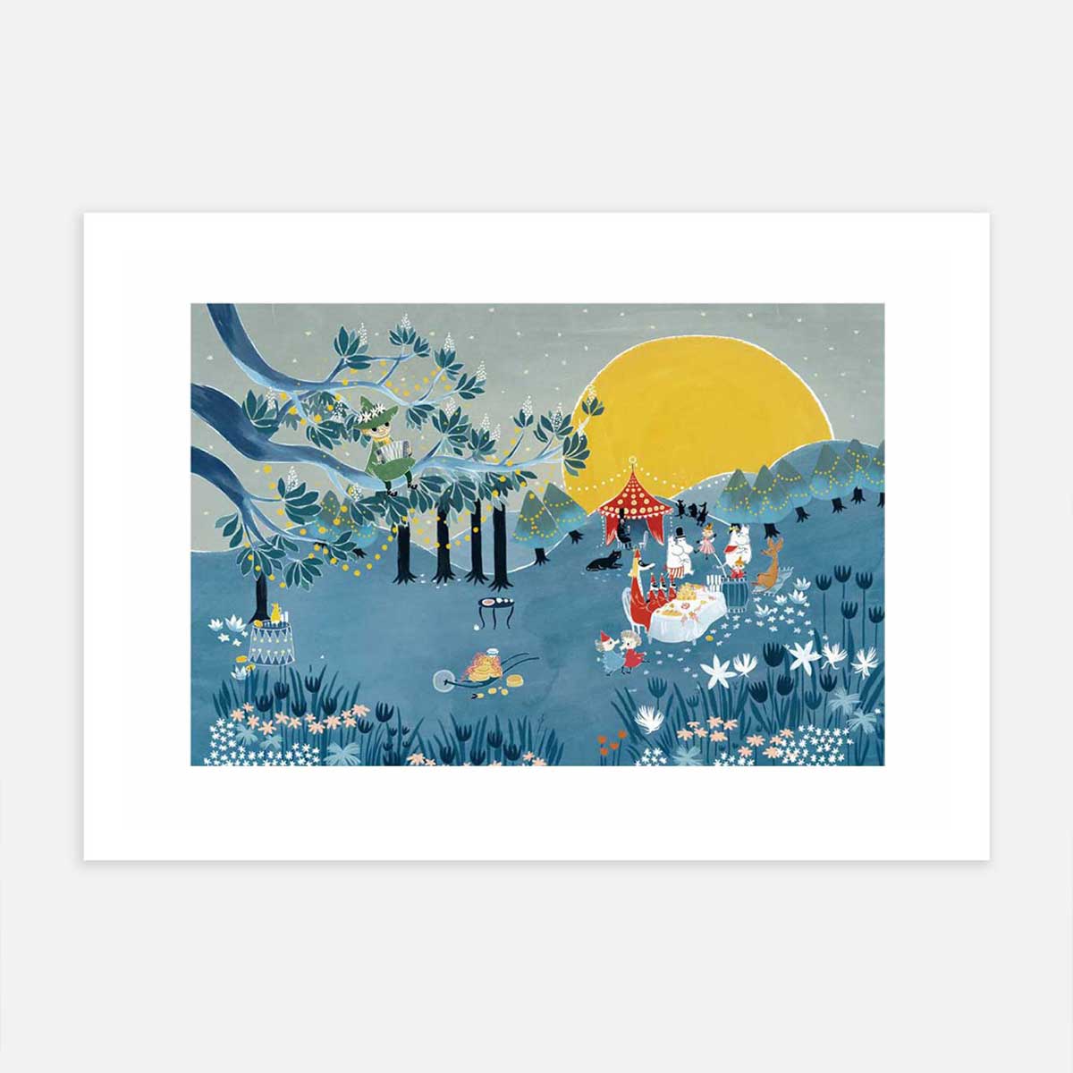 ムーミン グッズ POSTERY ポスター（Party in the Moominvalley）PTR040001
