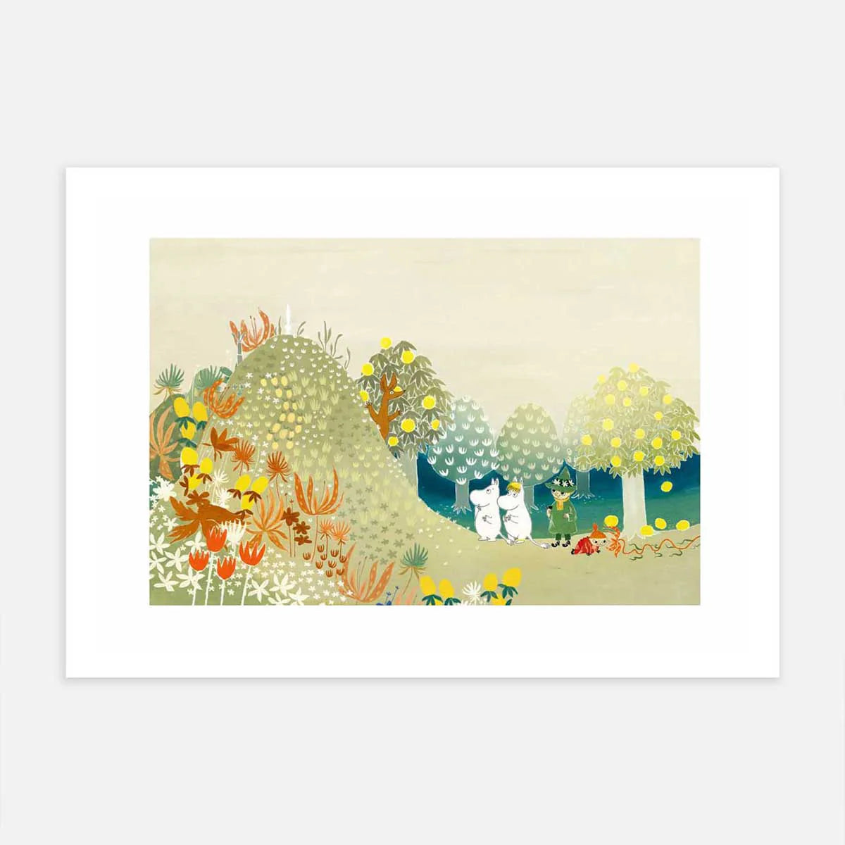 ムーミン グッズ POSTERY ポスター（Jungle in the Moominvalley）PTR040002