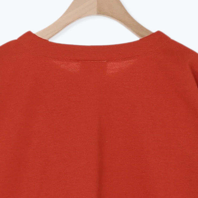 【Moomin×Samansa Mos2】ミニ裏毛カーディガン（レッド）2201769