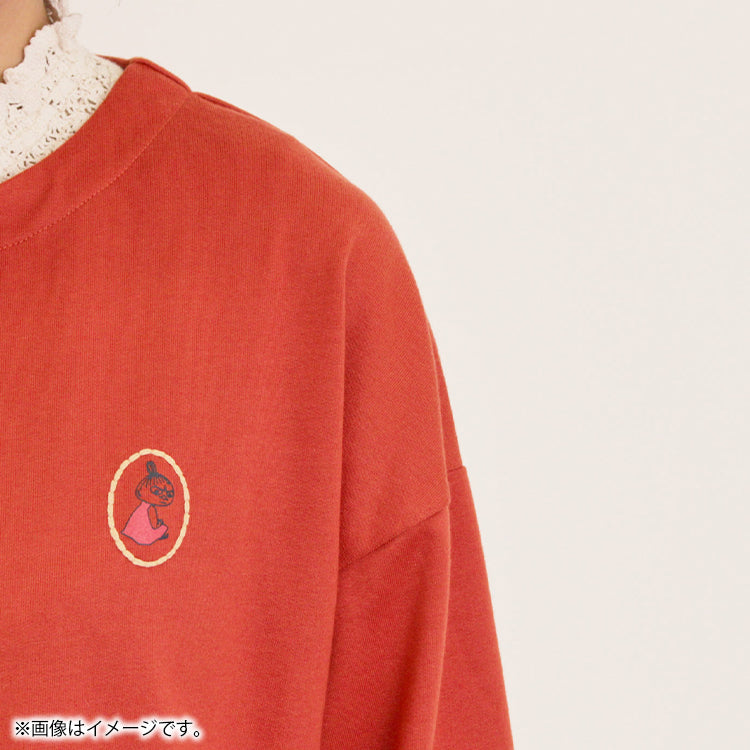 【Moomin×Samansa Mos2】ミニ裏毛カーディガン（レッド）2201769