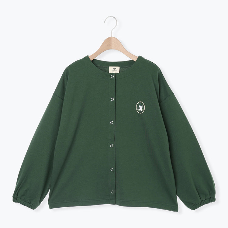 moose's ムーシーズ　アルパカカーディガン グリーン 古着 60s BRENT 豪華 100% アルパカ ニット カーディガン モス