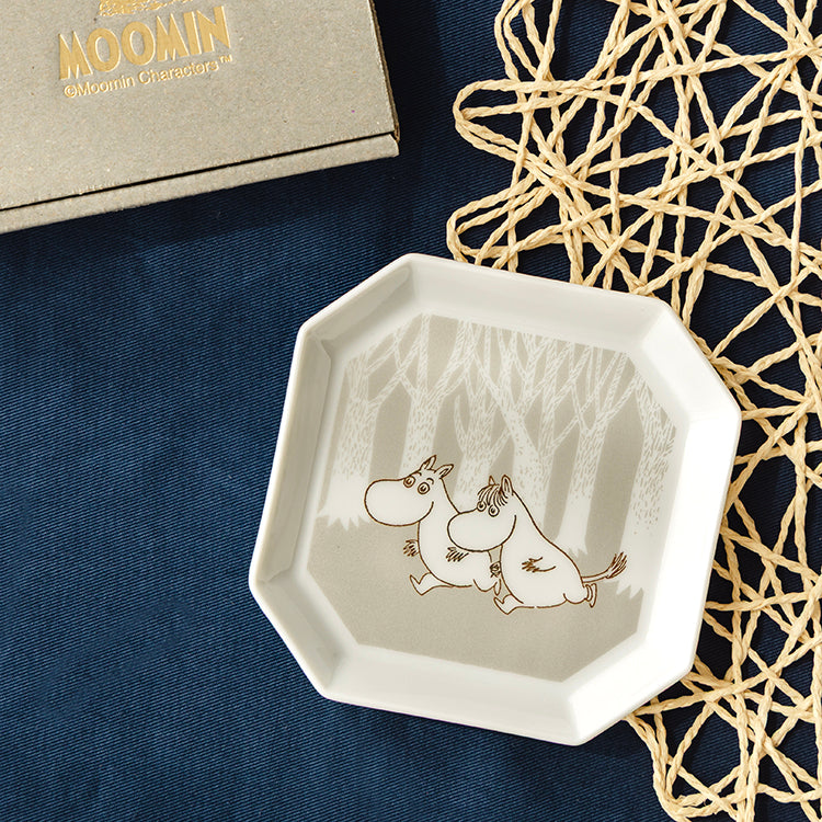ARABIA ムーミン 四角い皿 ムーミン イラスト 四角皿 ARABIA - メルカリ
