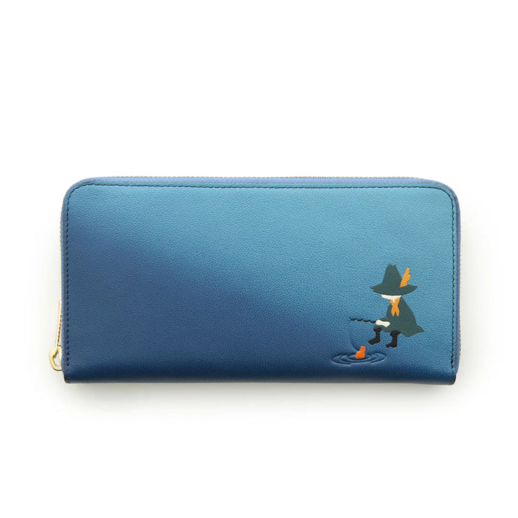 ムーミン グッズ Snufkin Round Long WalletMG55170