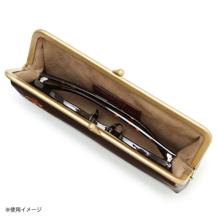 がま口ポーチ（リトルミイ/アンティークブラウン）MG56040NOAB