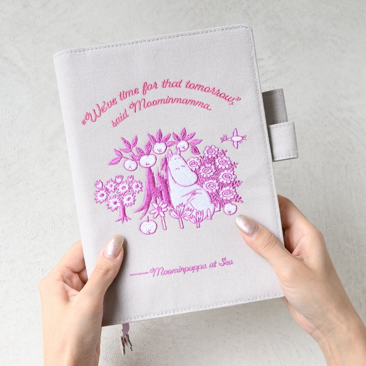 ほぼ日手帳 カズンカバー・本体セット2027（わたしの庭/pink gray）