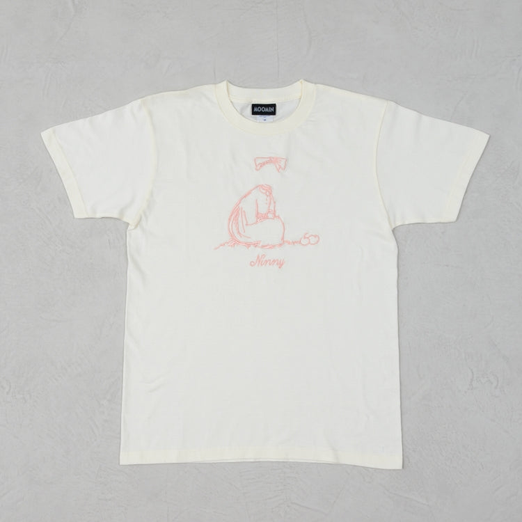 刺繍Tシャツ（ニンニ/IV）MM-0206