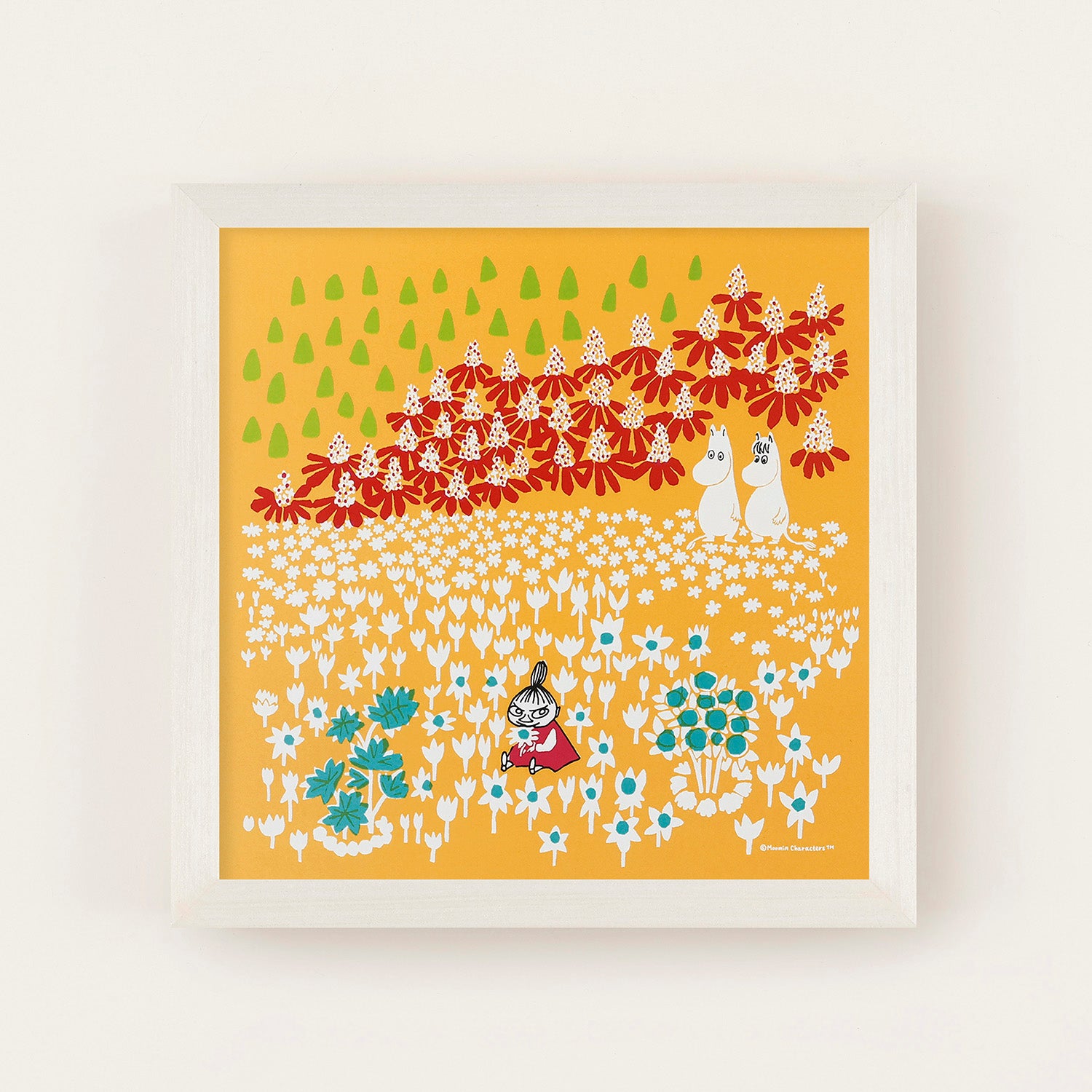 MOOMIN TRIBUTE WORKS×a good view アートポスター フレームセット
