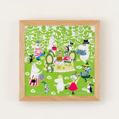 アートポスター O'Neal ≪Lucid Moments≫ フレーム付 MOOMIN TRIBUTE WORKS×a good view アートポスター フレームセット