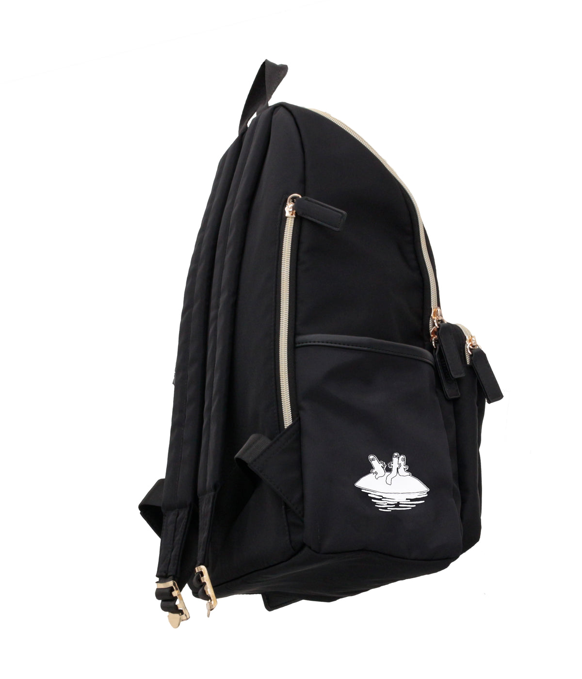 ラウンドリュック（ブラック/ピクニック）5180 MC34