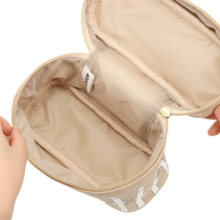 トラベルポーチセット（アングリームーミン/ベージュ）7122