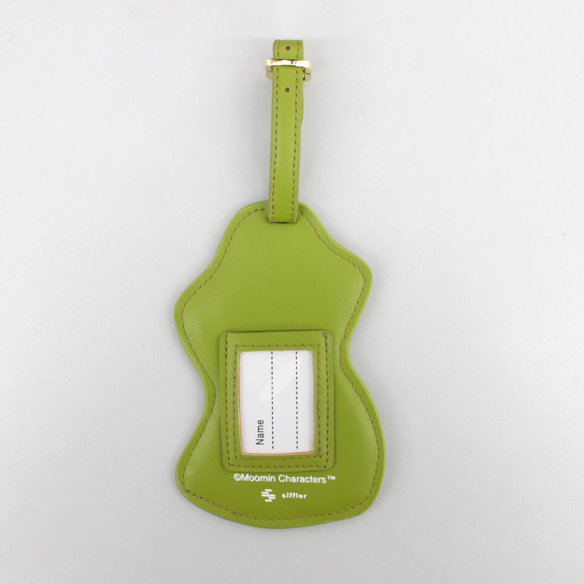 サガラ刺繍ラゲージタグMC37（カーキ/スナフキン）7125