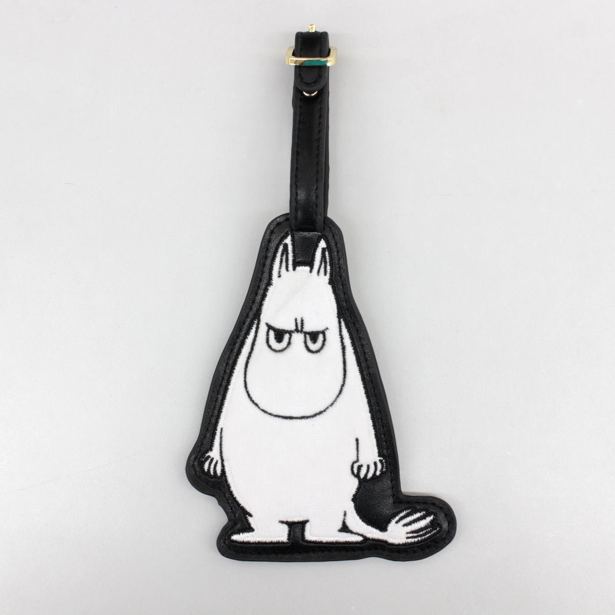 サガラ刺繍ラゲージタグMC38（ブラック/アングリームーミン）7125