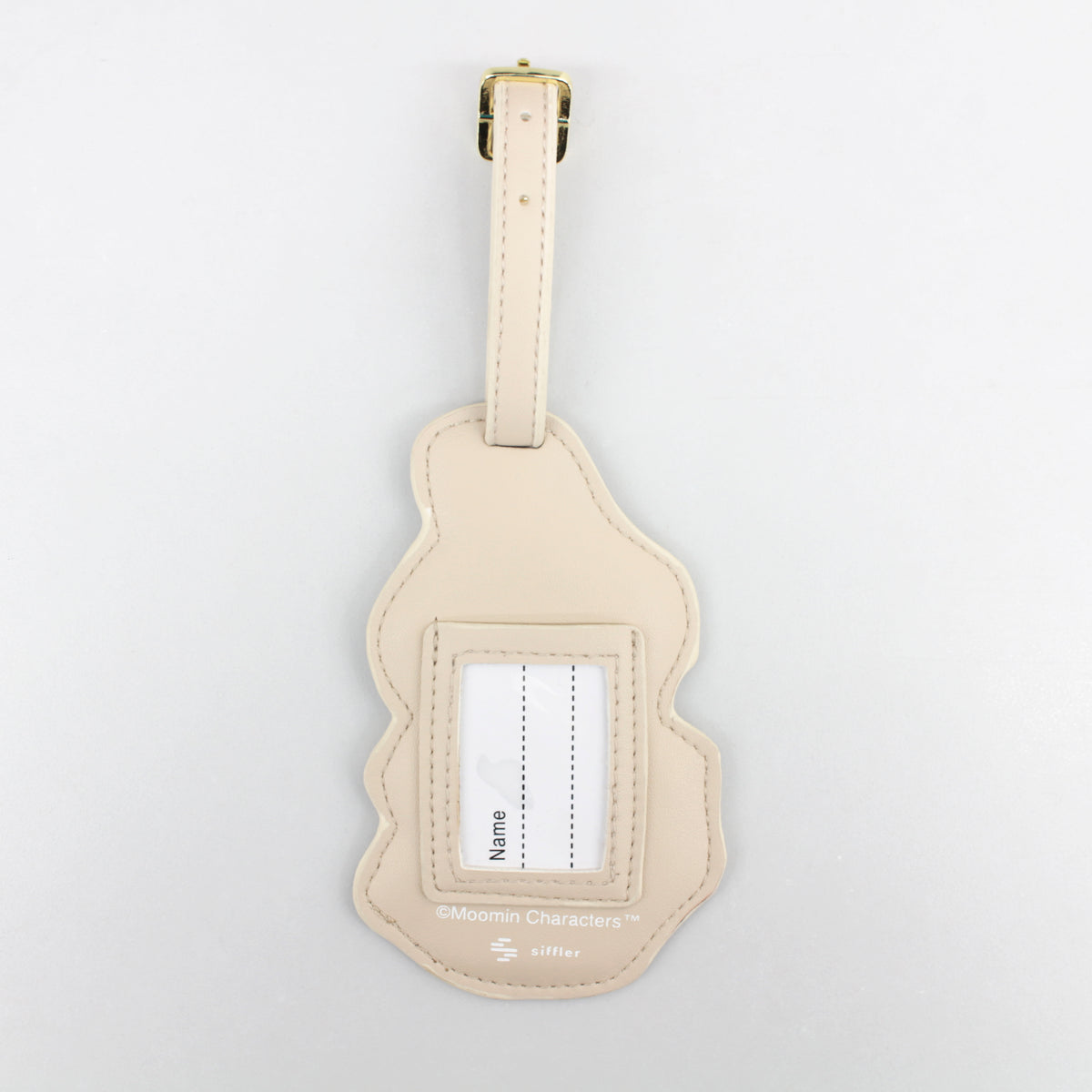 サガラ刺繍ラゲージタグMC40（ベージュ/リトルミイ）7125